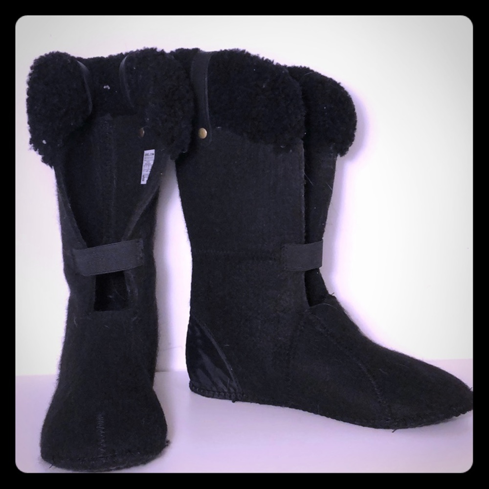 Brand New SOREL Black Wool Boot Liners